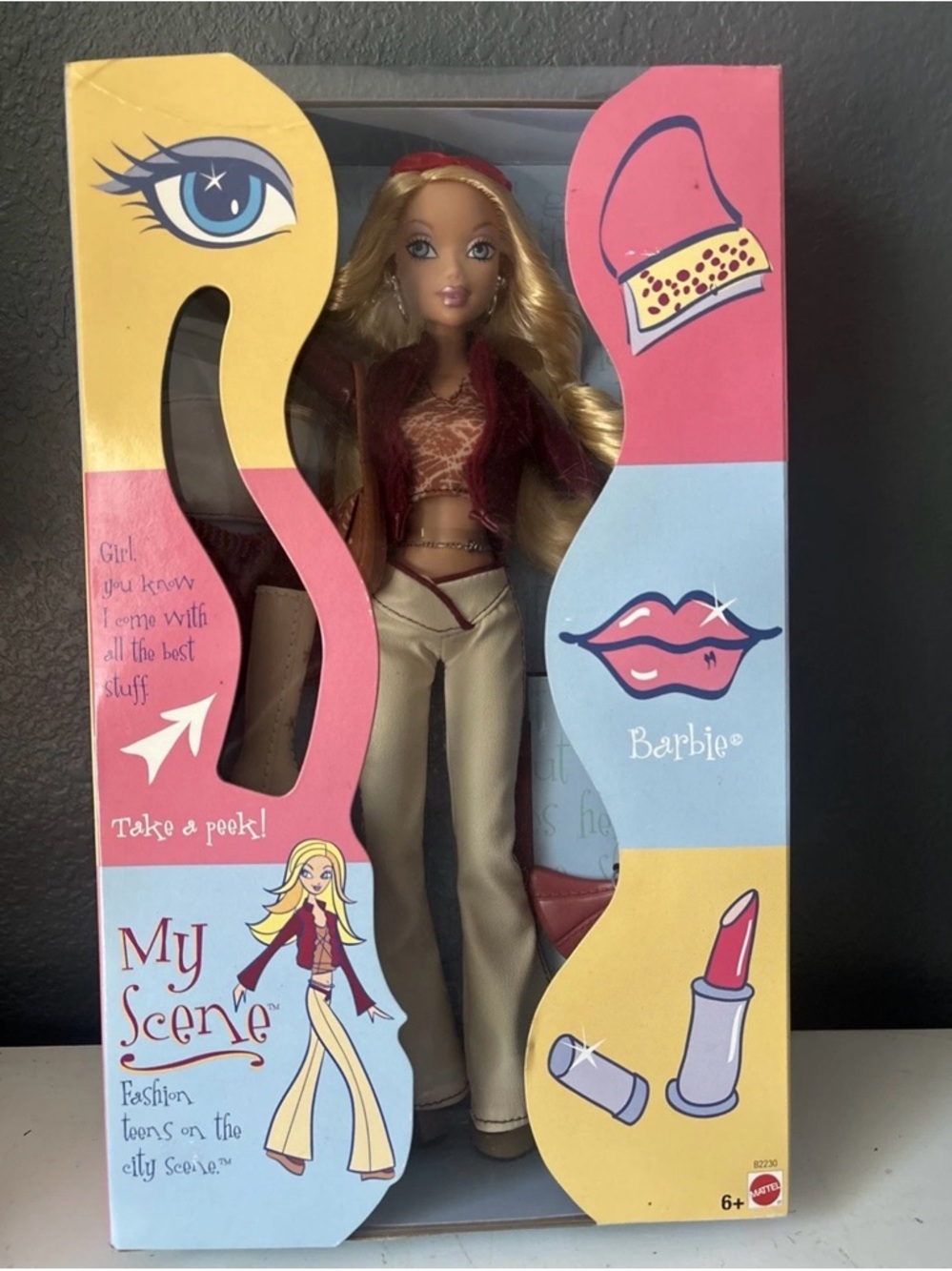 2002 My Scene Barbie Doll First Wave #B2230 Mattel Rare HTF Excellent Condition